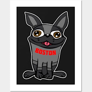 Boston Terrier #2 Posters and Art